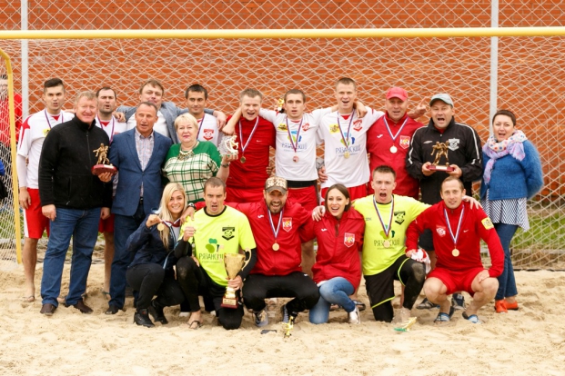 Рязанский «Элекс-Фаворит» пятый раз подряд выиграл Чемпионат области по пляжному футболу